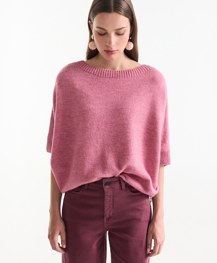 Dames trui roze