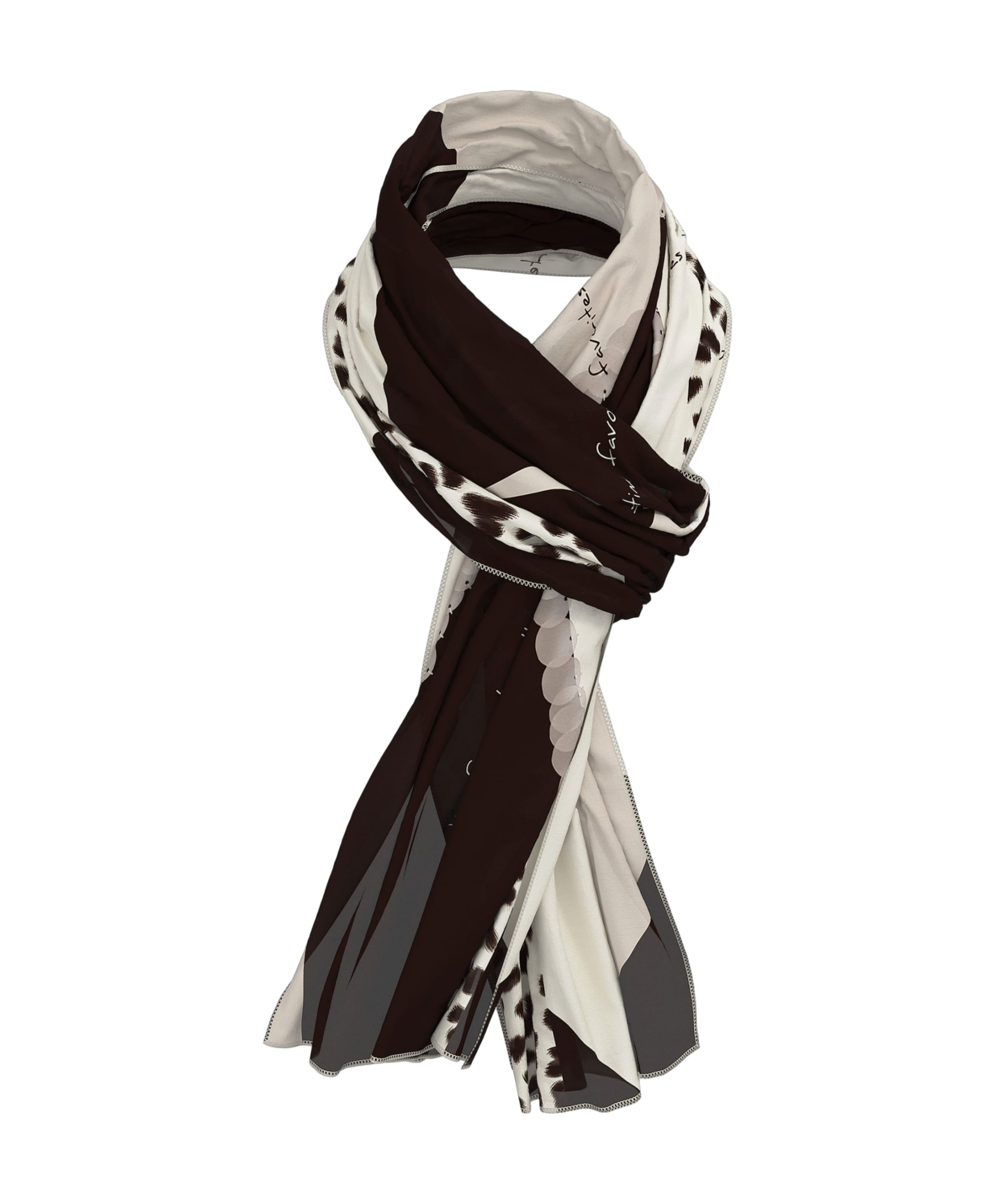 Dames sjaal beige