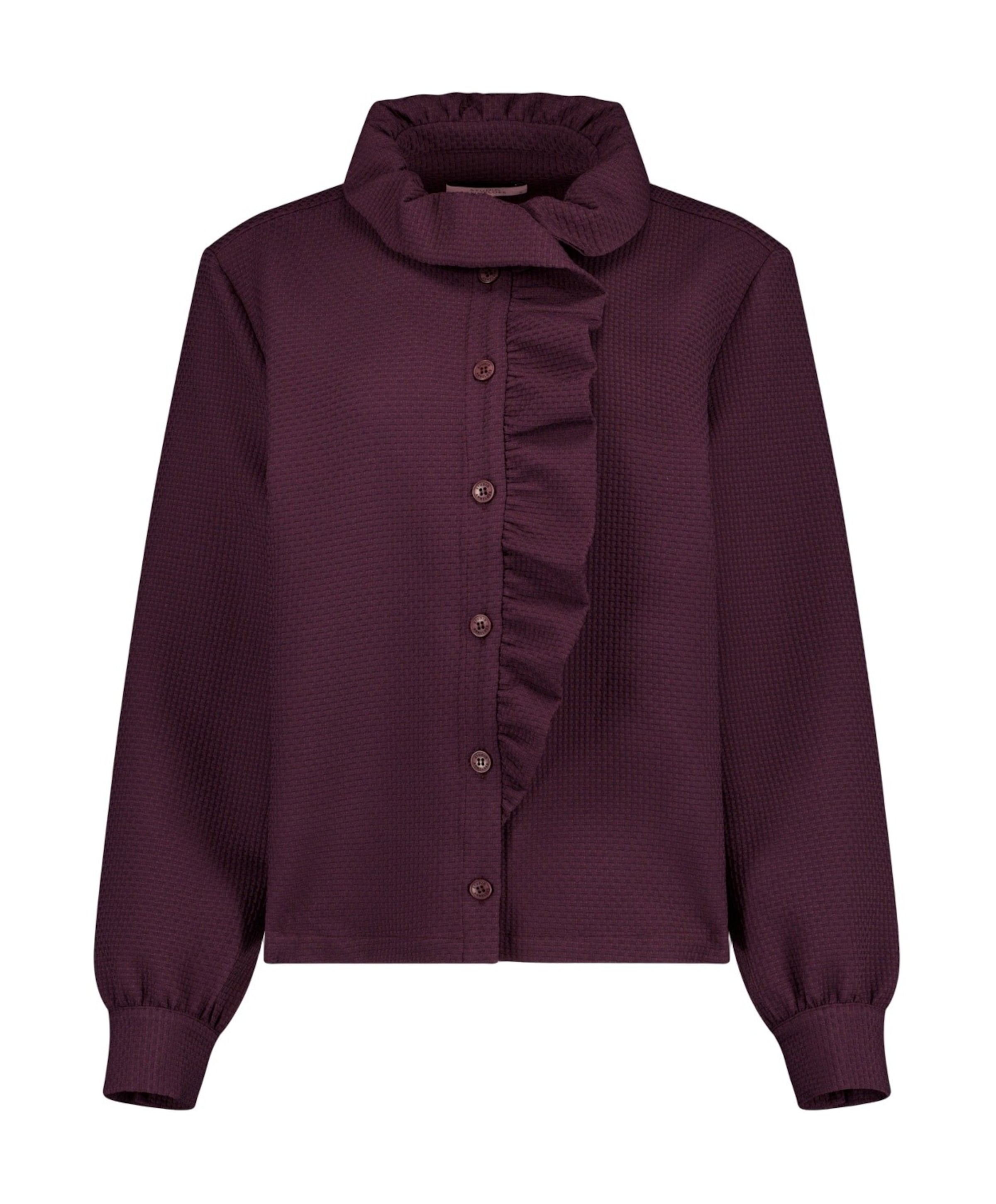 Dames blouse bordeaux