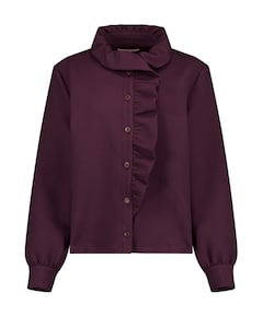 Dames blouse bordeaux