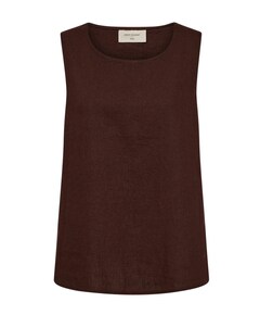Dames top bruin