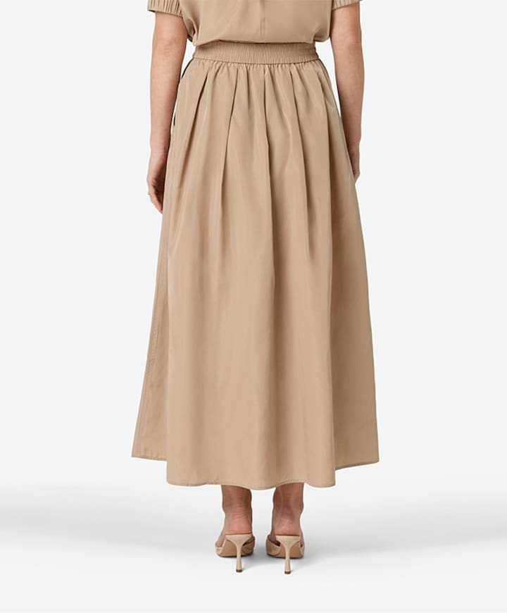Dames rok beige
