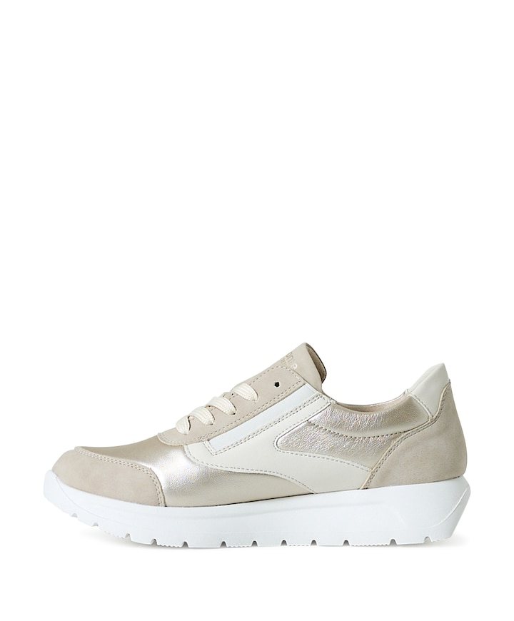 dames sneakers beige