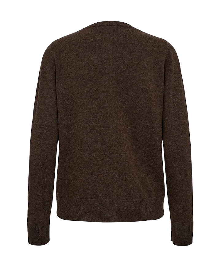 Meisjes vest bruin