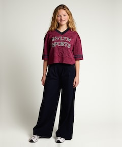 Meisjes T-shirt bordeaux