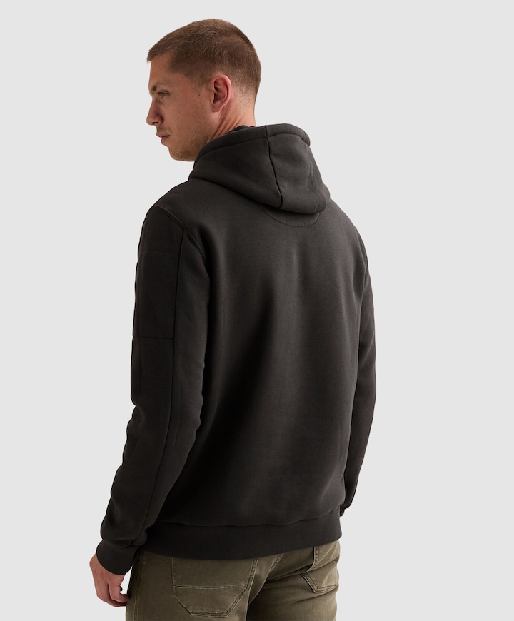 Heren hoodie zwart