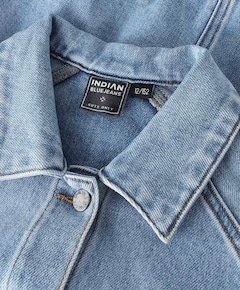 Meisjes spijkerjas blauw