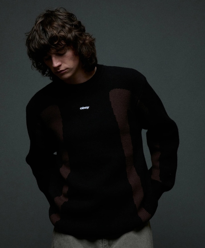 Heren sweater zwart