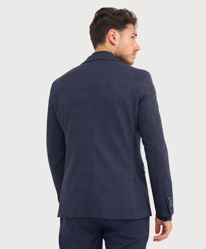 Heren colbert blauw