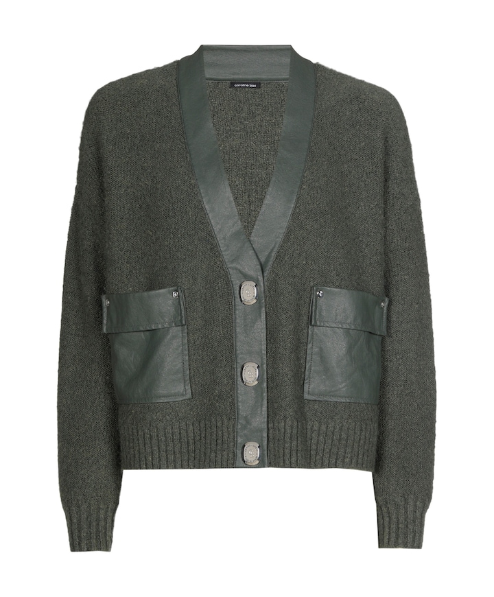 Dames vest groen