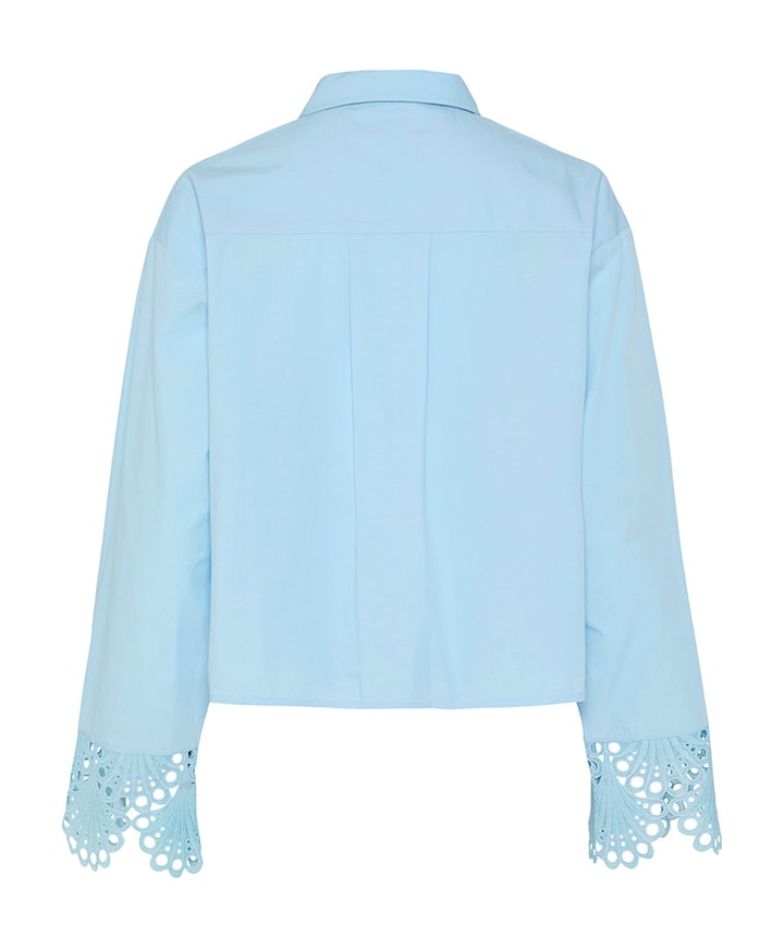 Blouse blauw