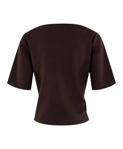 Dames top bruin