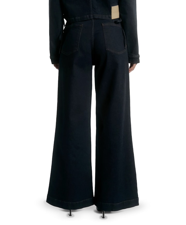 CHARLY LACING CO 503 dames broek blauw