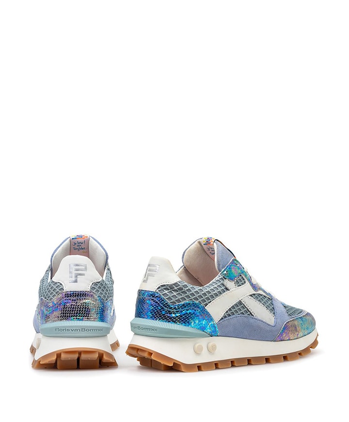 dames sneakers blauw