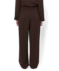 Chad pleated dames broek bruin