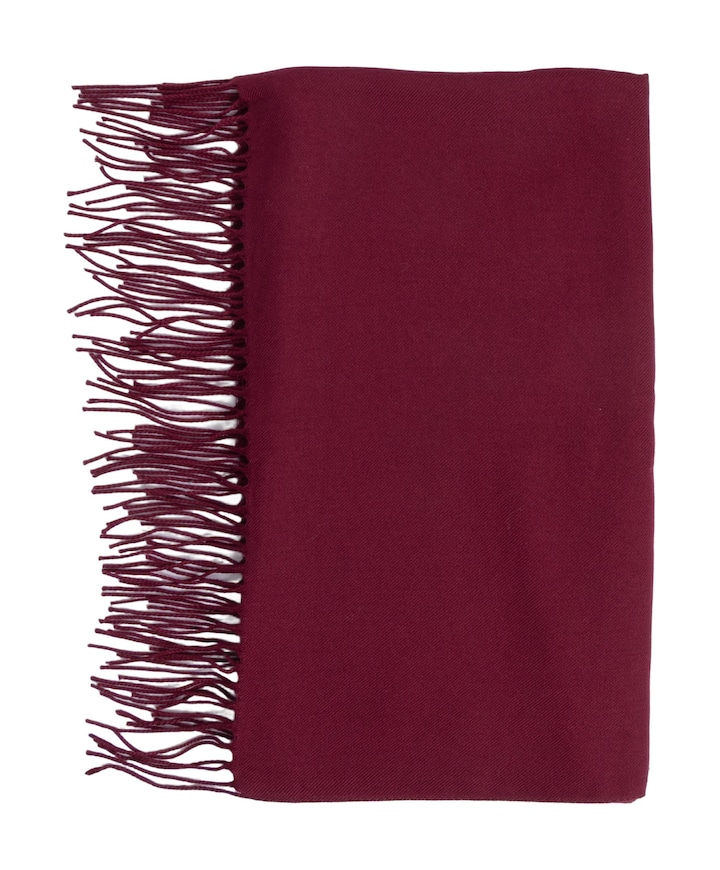 Dames sjaal bordeaux