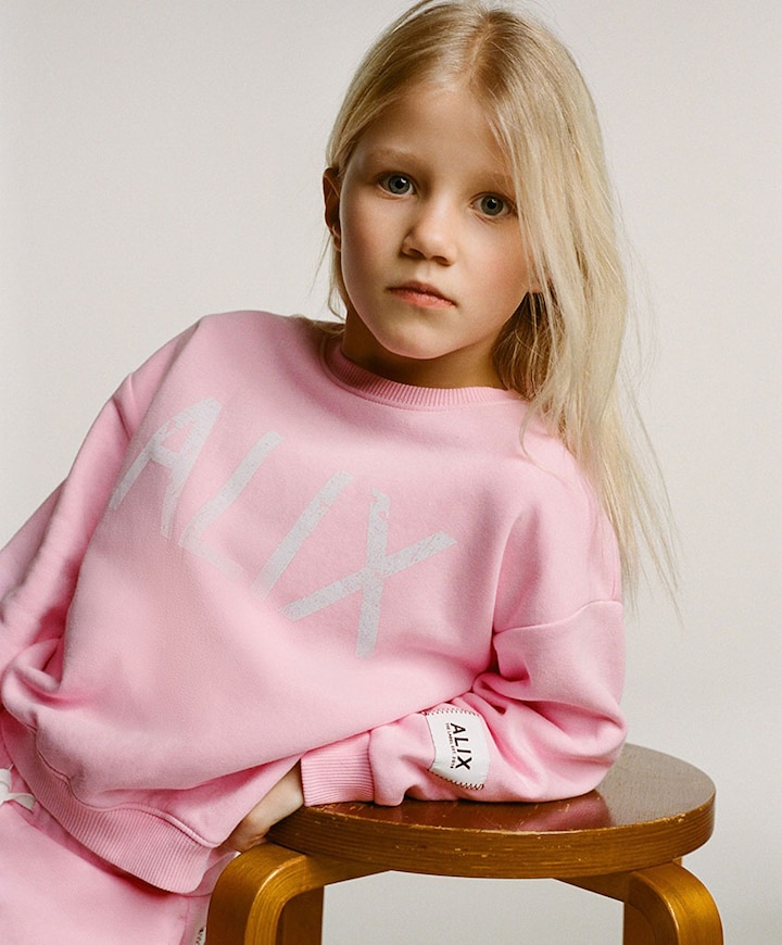 Meisjes sweater roze