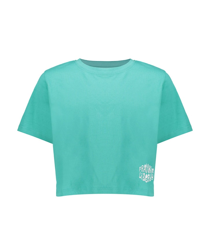 Meisjes t-shirt groen