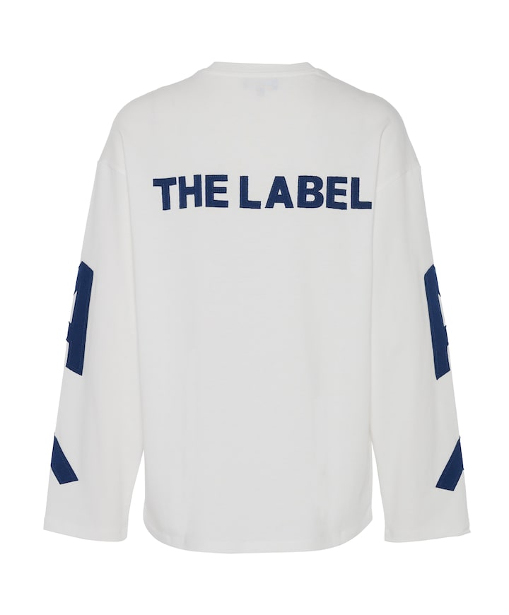 Dames longsleeve ecru