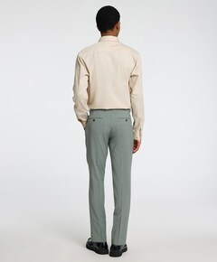 Overhemd lange mouw beige