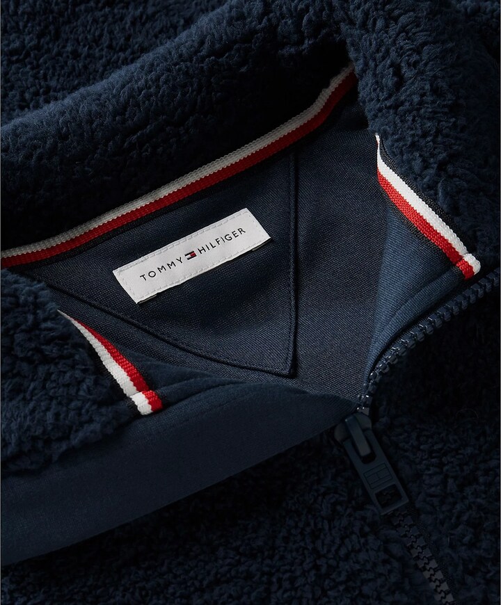 Jongens vest blauw