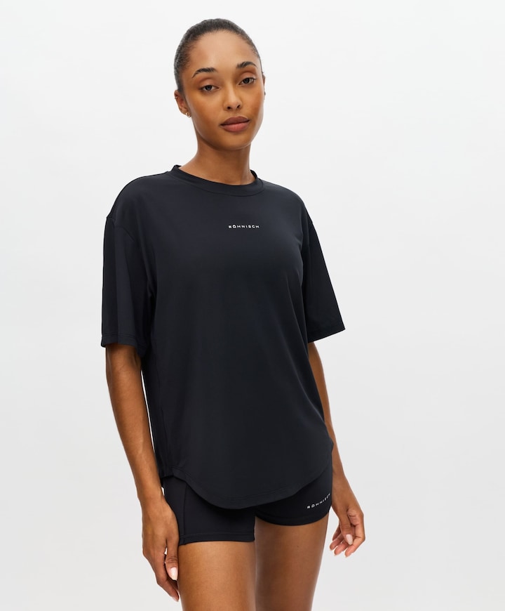 Dames t-shirt zwart