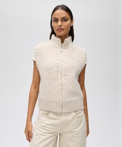 Dames gilet ecru