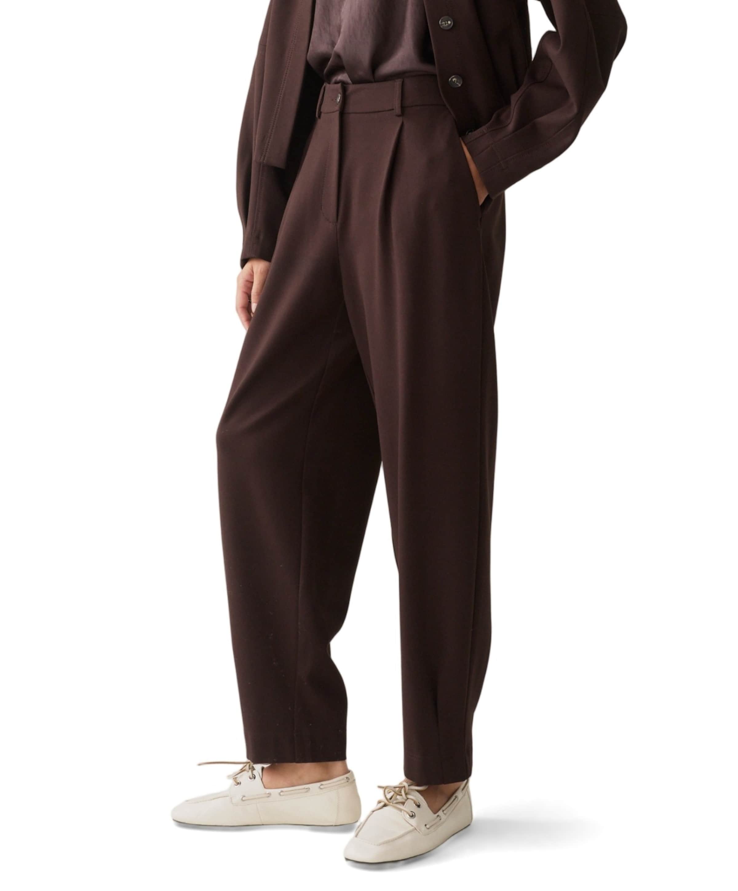 Punto milano dames broek bruin