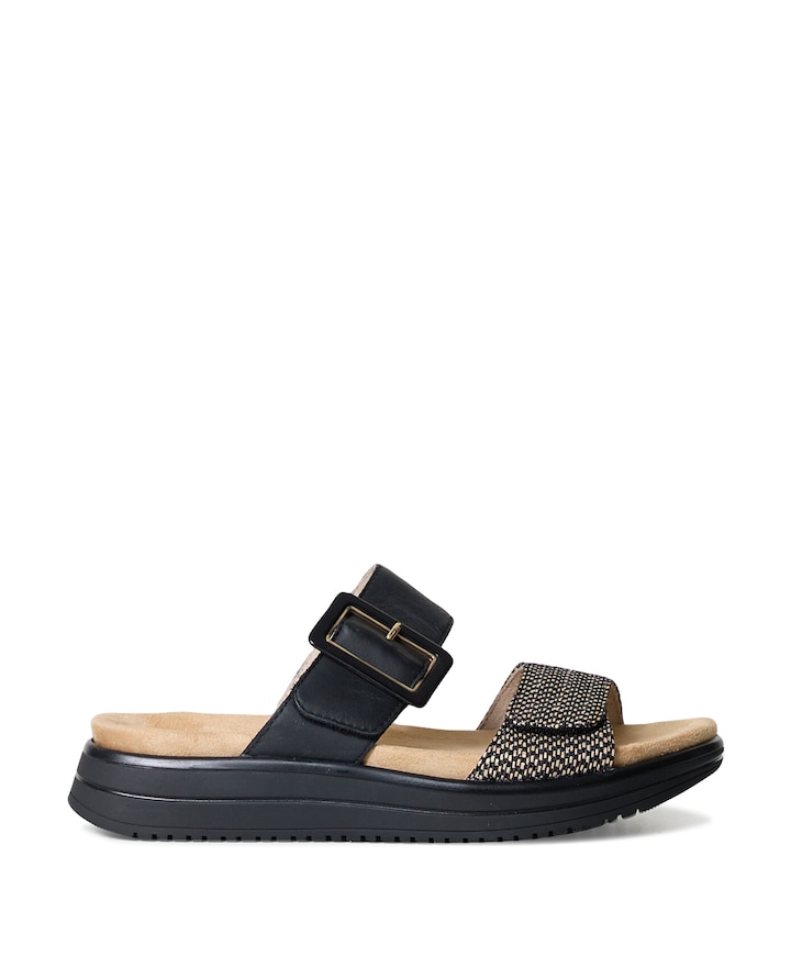 dames slippers zwart