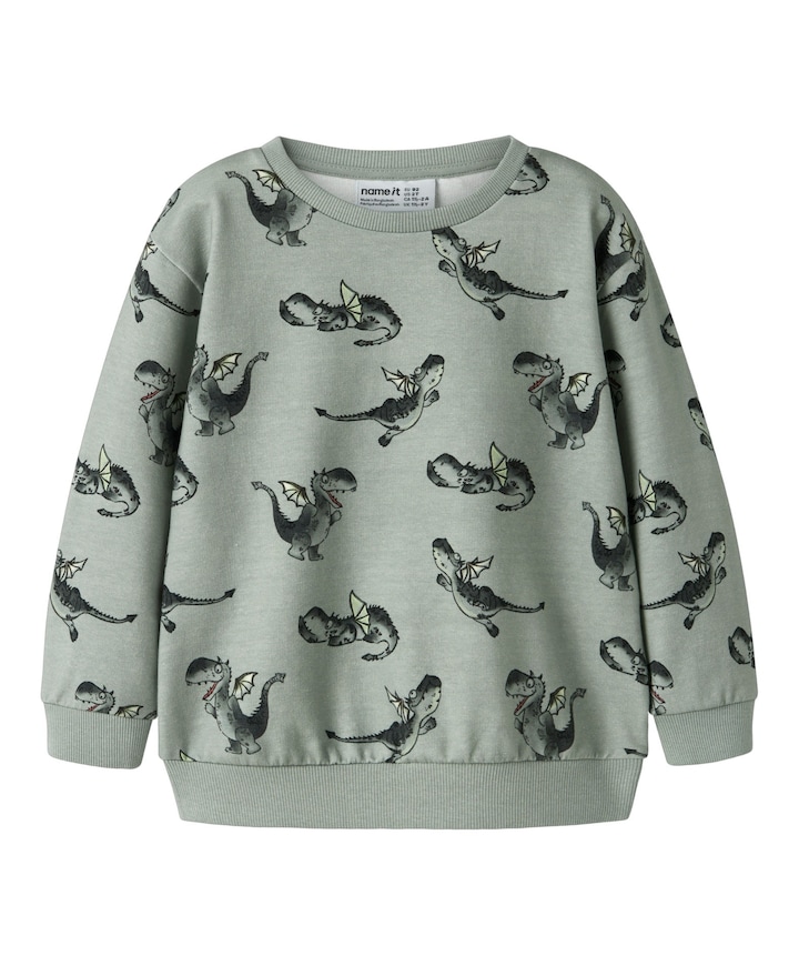Jongens sweater groen