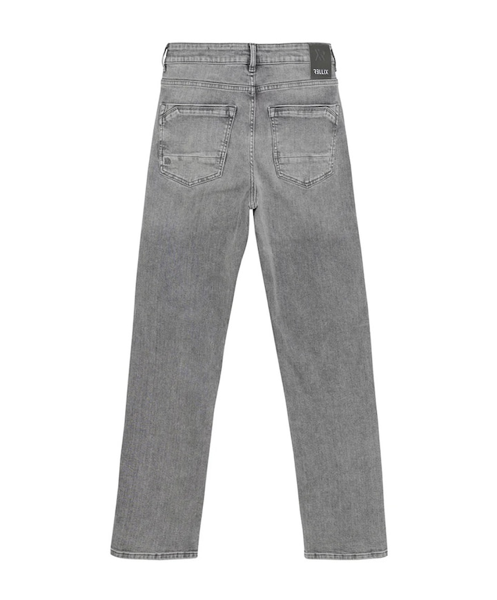 2615 Straight Wide Fit jeans grijs