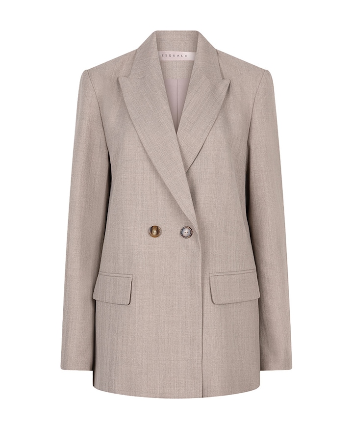 Dames blazer beige