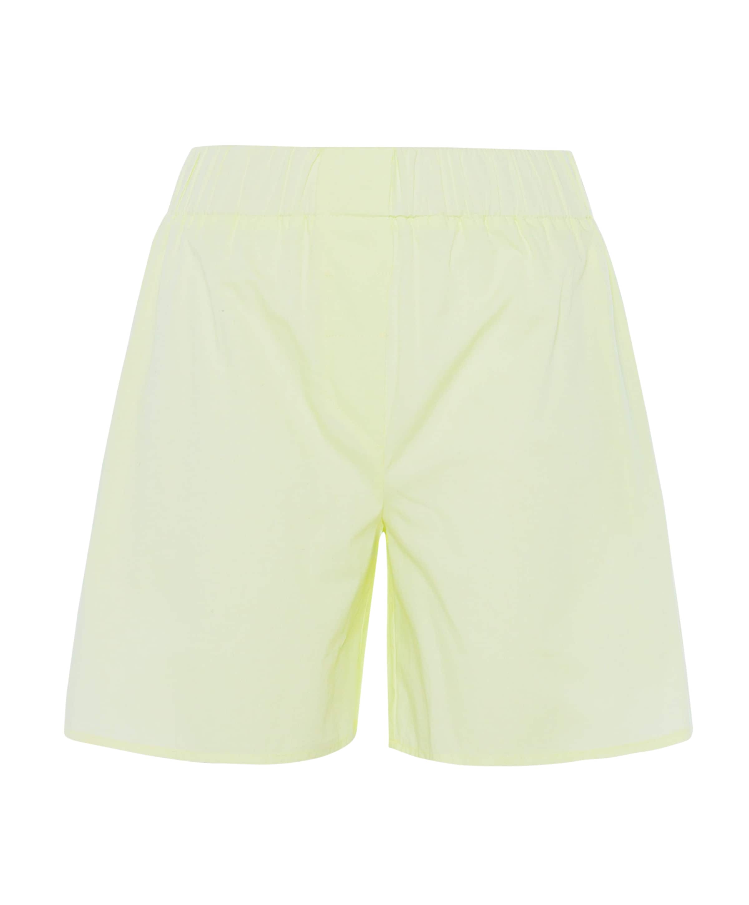 Sahej dames short geel