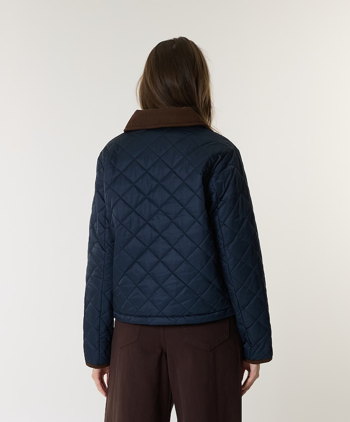 Dames jas blauw