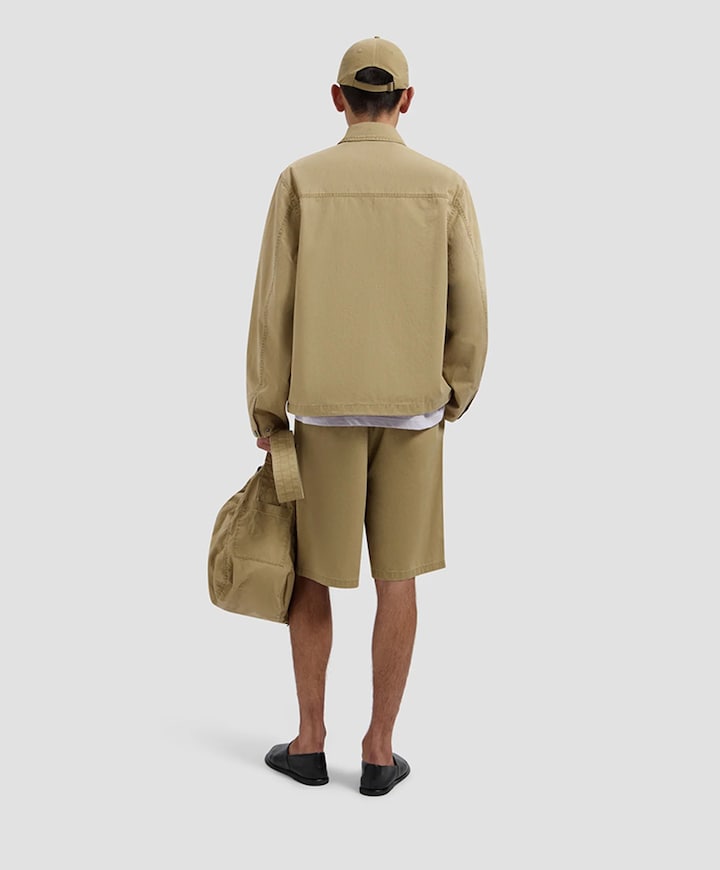 Heren jas beige