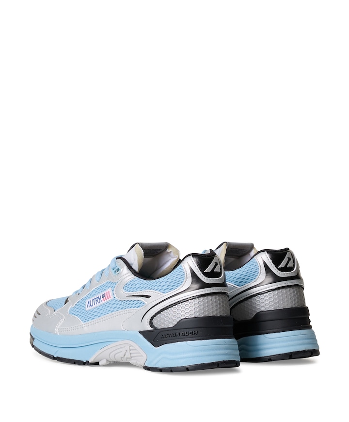 HYPERWAY LOW WOM dames sneakers zilver