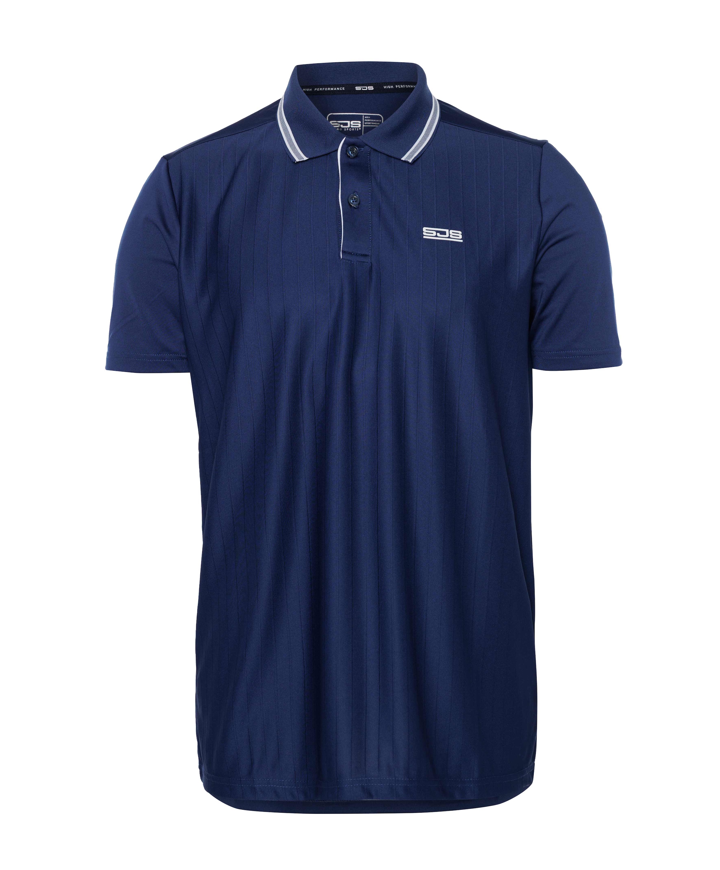 Heren polo blauw