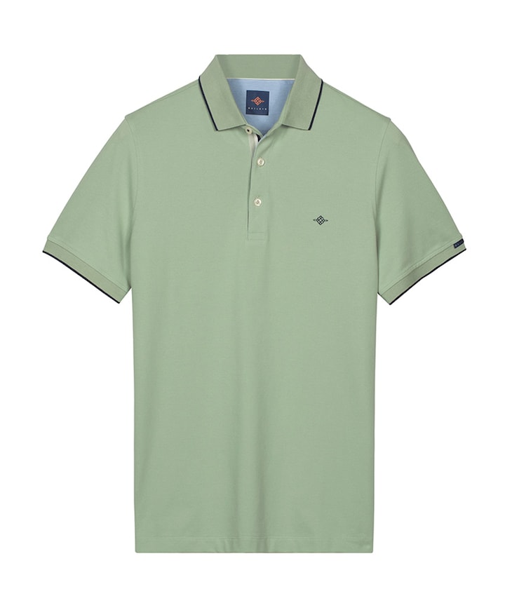 Heren polo groen