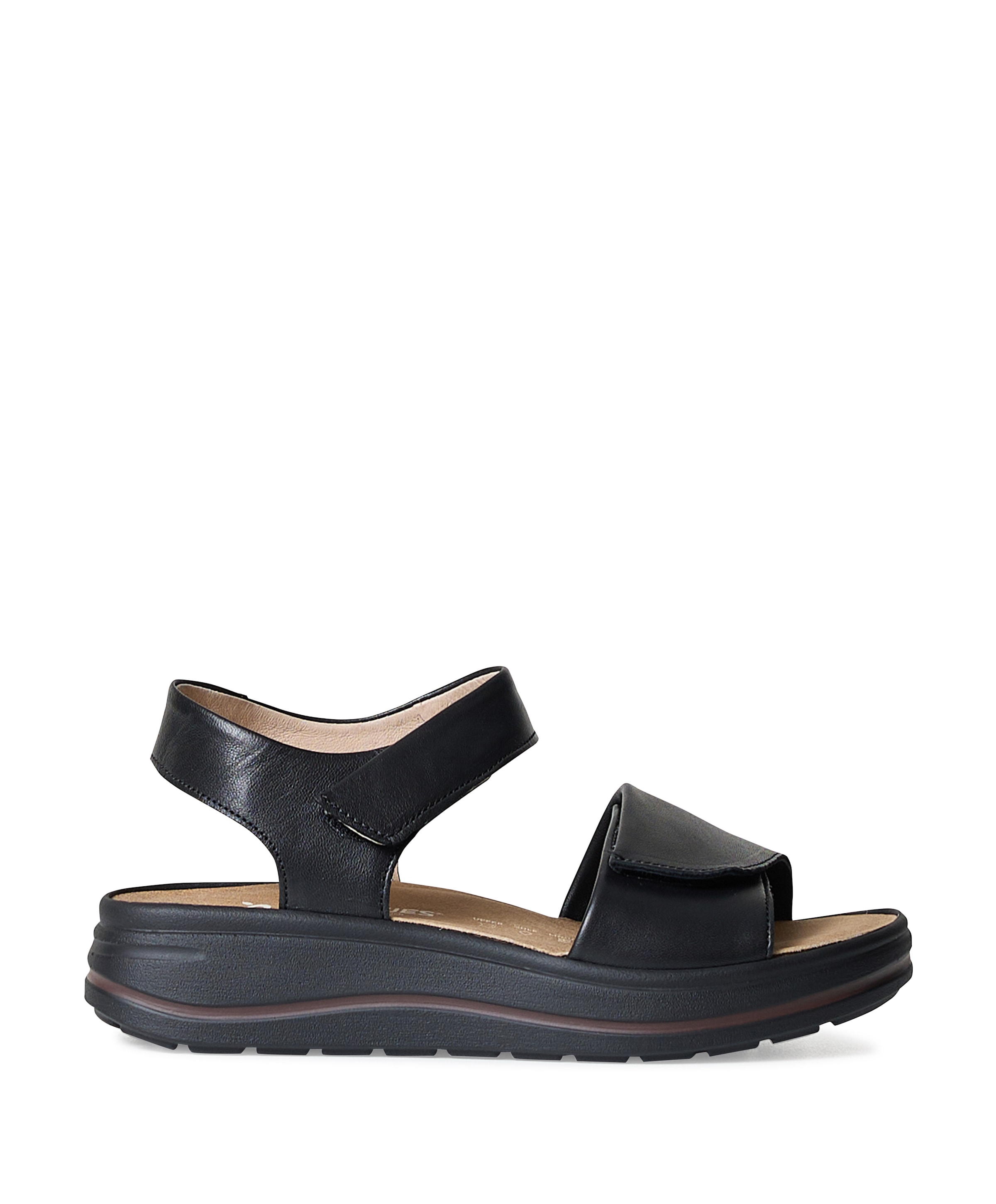 dames sandalen zwart