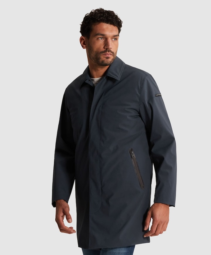 Heren jas blauw