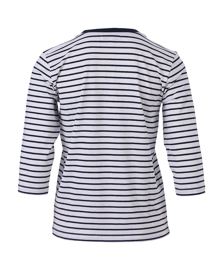 Dames longsleeve blauw
