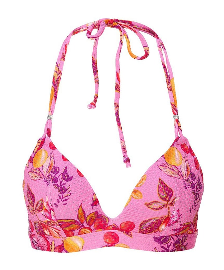 Dames bikinitop roze