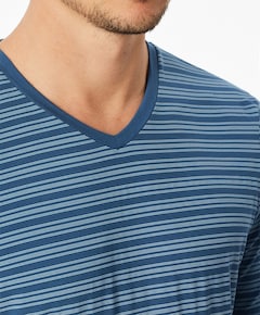 Heren pyjamaset blauw