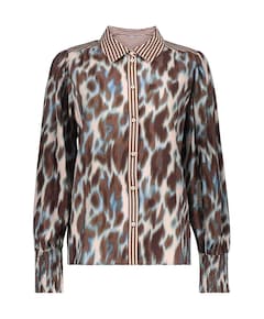 Dames blouse bruin