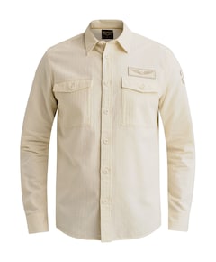Heren overshirt ecru