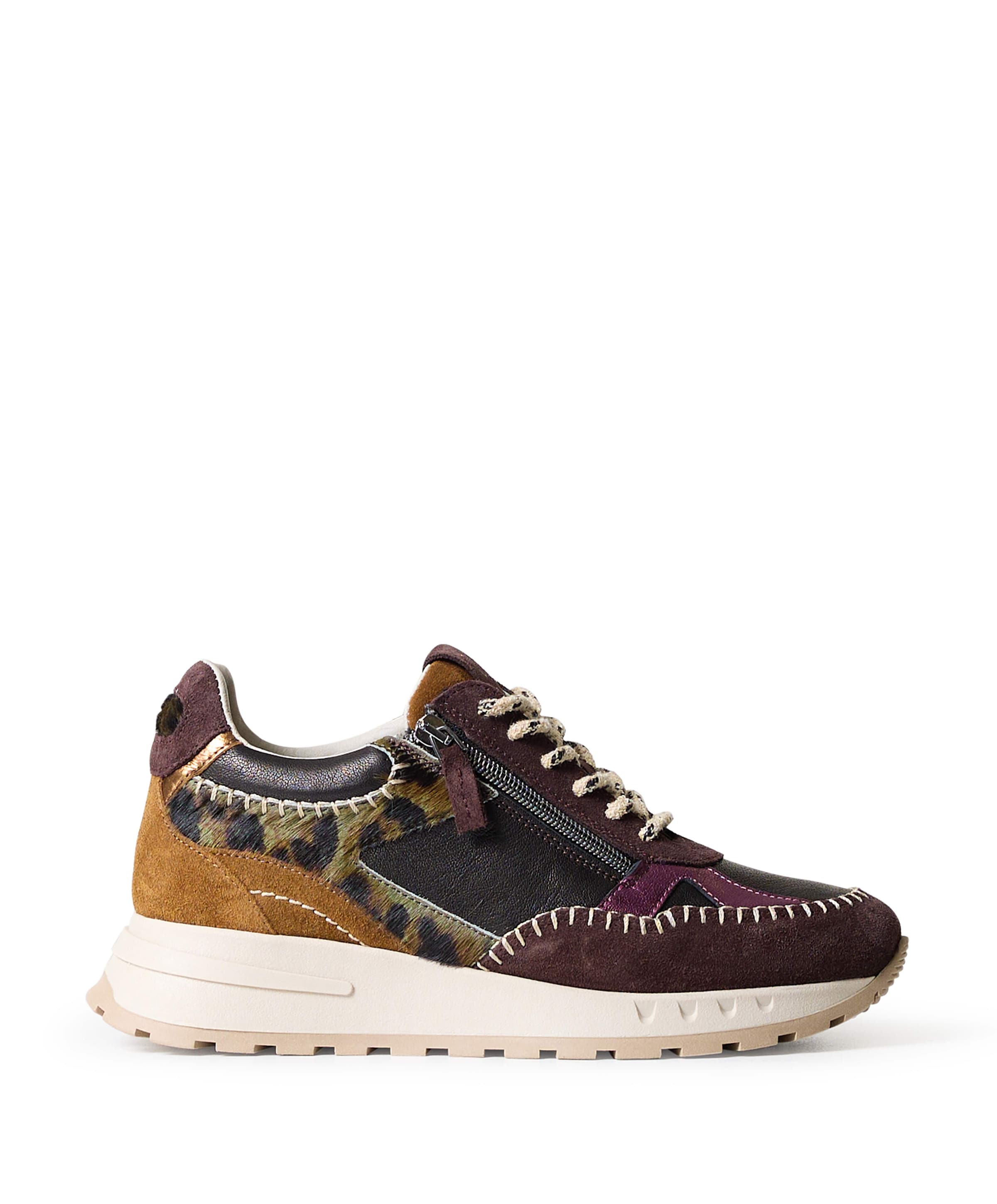 dames sneakers bruin