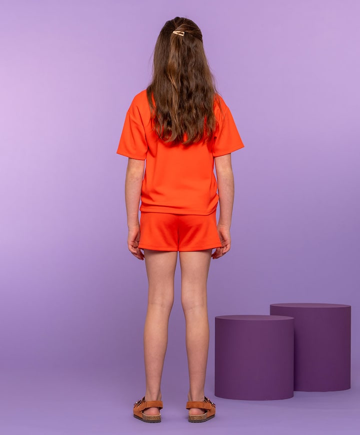 scuba meisjes korte broek oranje