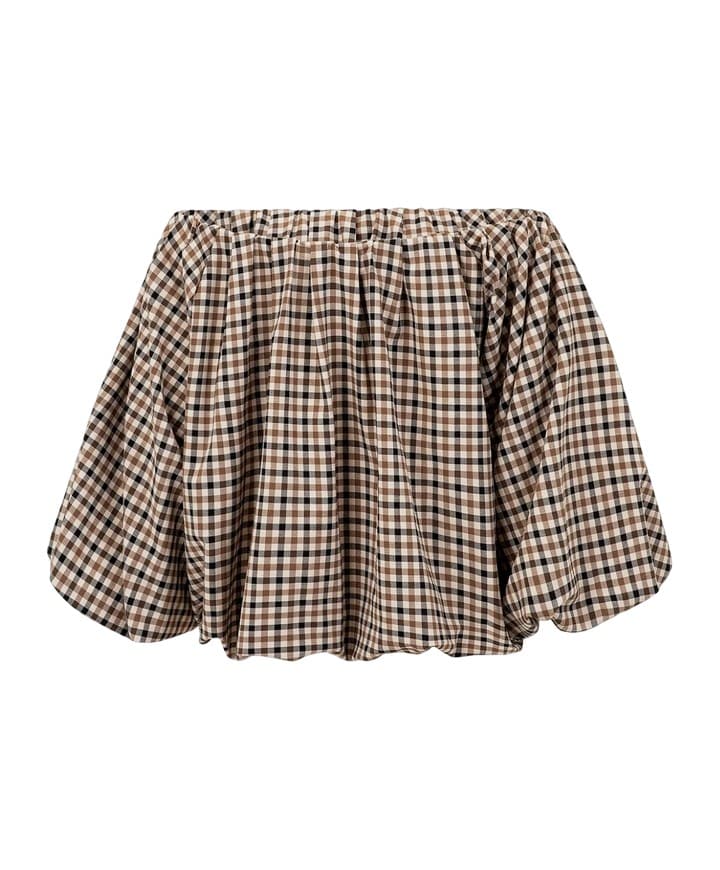 Dames top beige