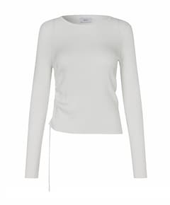 Dames longsleeve ecru