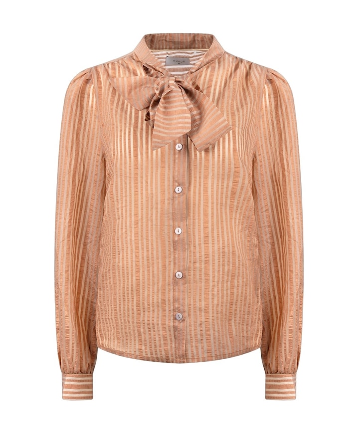 Dames blouse beige